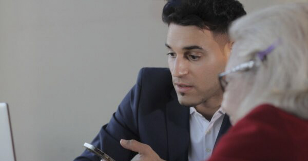 Yinon Filler with a client