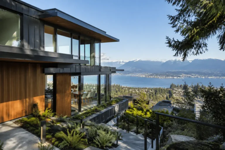 Modern waterfront view home in Burnaby Heights