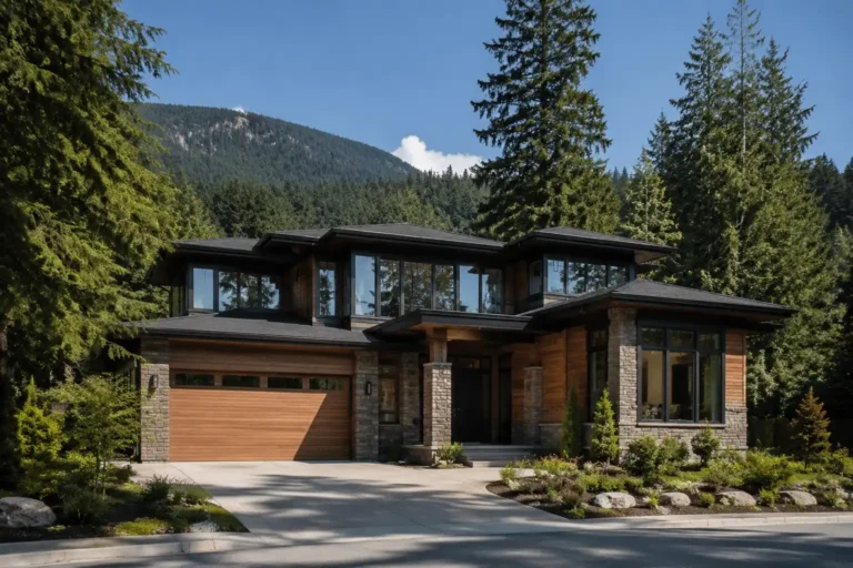 Modern Montecito luxury home exterior
