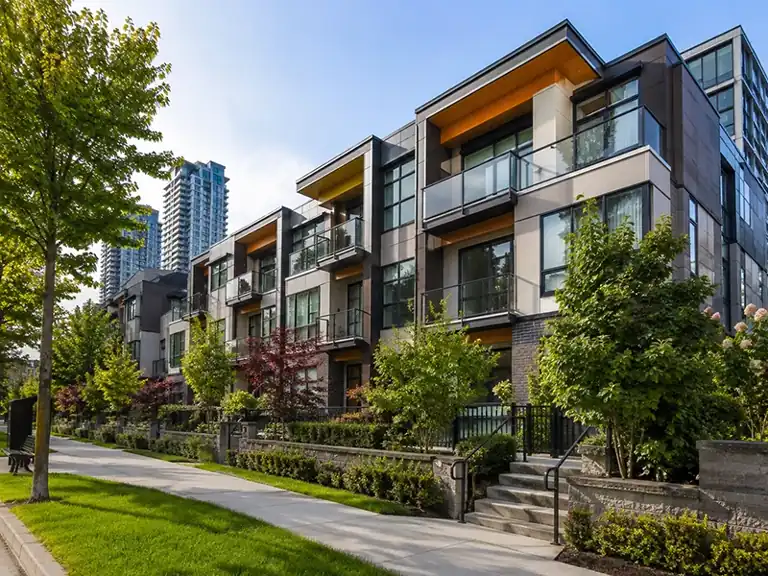 Modern Burnaby residential property for real estate investment services with Yinon Filler